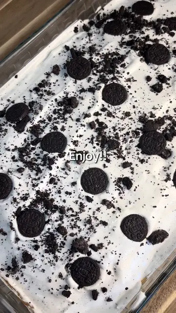Oreo Tres Leches Cake This is a cookies and cream twist on classic tres leches. 