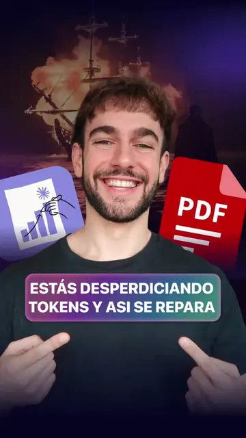 Cada PDF que subes a Claude está quemando tokens que no deberían quemarse. Y Mic