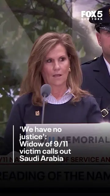 Tom Strada's widow had a stern message for Saudi Arabia and urged U.S. leaders t