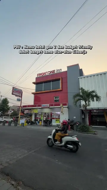 Nemu hotel pas lagi di Sidoarjo deket banget sama alun-alun sidoarjo. Aku dapat 