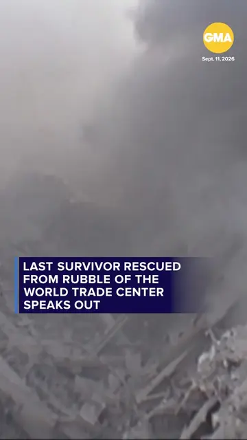 Genelle Guzman-McMillan, the last survivor rescued from the World Trade Center r