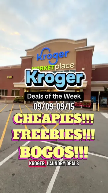 Kroger Deals of the Week!!!🔥🔥🔥  09/09-09/15 #kroger #krogerdeals #krogercoupo