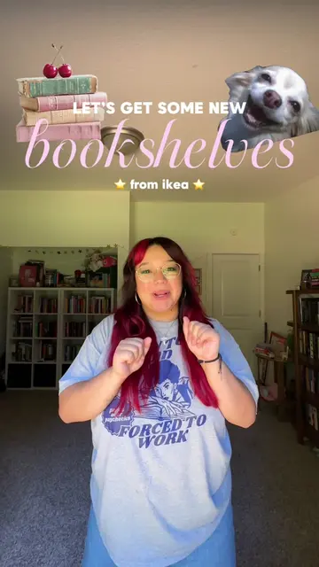DREAM BOOKSHELVES ALERT 😭🩷 #BookTok #bookshelf #chattyvlog #bookish #bookworm 