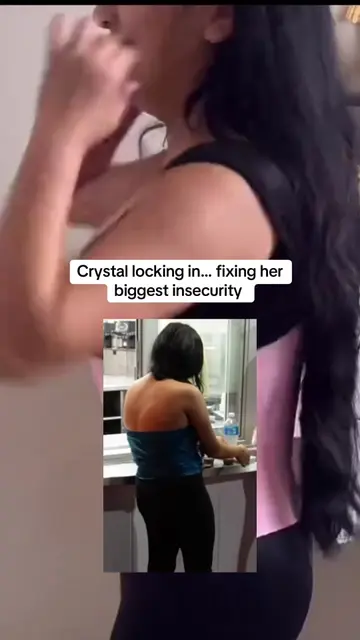 Let me go head and fix my posture too 😭🤏 @Crystal Izaguirre #crystalizaguirre 