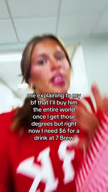 Just for now I’ll pay back later #bf #7brew #fyp #college #foryou 