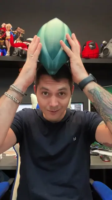 Maschera Green Goblin di Spider Man Pezzo spettacolare  Curato nei minimi dettag