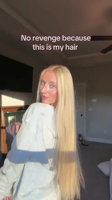 Hair is a top priority over here!!! #longhair #blondehair #hairtok #hairtips #ha