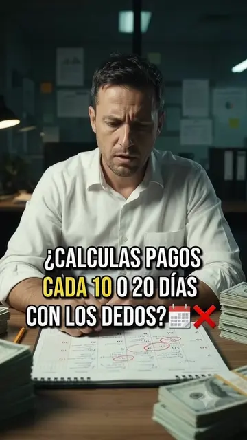 ¿Prestas dinero con cobros cada 10, 15 o 20 días y te enredas sumando fechas en 