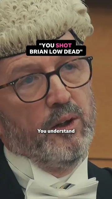 “You shot Brian Low dead out of sheer malice.” The dramatic moment David Campbel