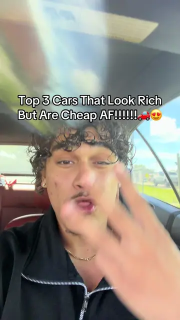 Top three cars that look rich, but are cheap AF top three cars that look rich bu