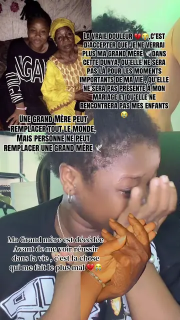 N’NA Continue de te Reposé en Paix 🕊️😭 #endeuil #fyp #MAMIE 💔me manque trop 