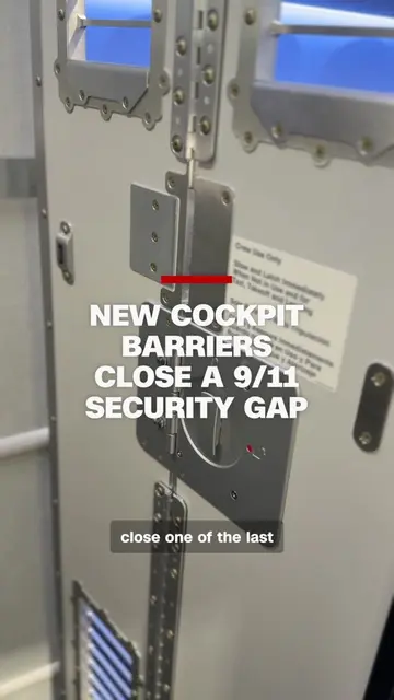New federal rules now require a "secondary cockpit barrier" on all new commercia
