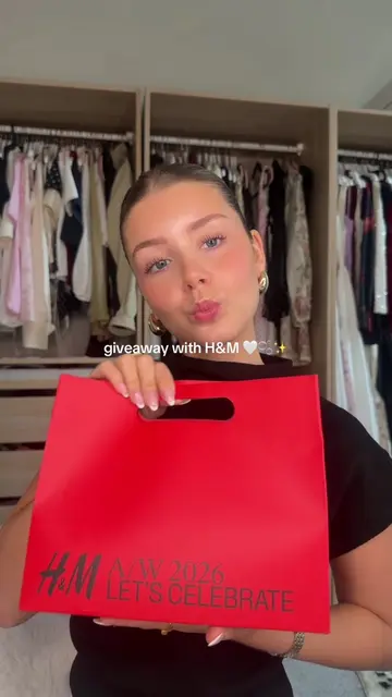 AD I've teamed up with @H&M to give away 10 H&M Beauty goodiebags to you to cele