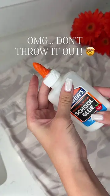 STAIN tricks you’ll wish you knew sooner 😳👇 🧴 Dried glue = ice first, then is