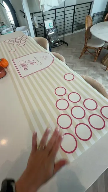 Wedding beer pong custom Mats ! Eeekkk I love #weddingbeerpong #weddingideas #no