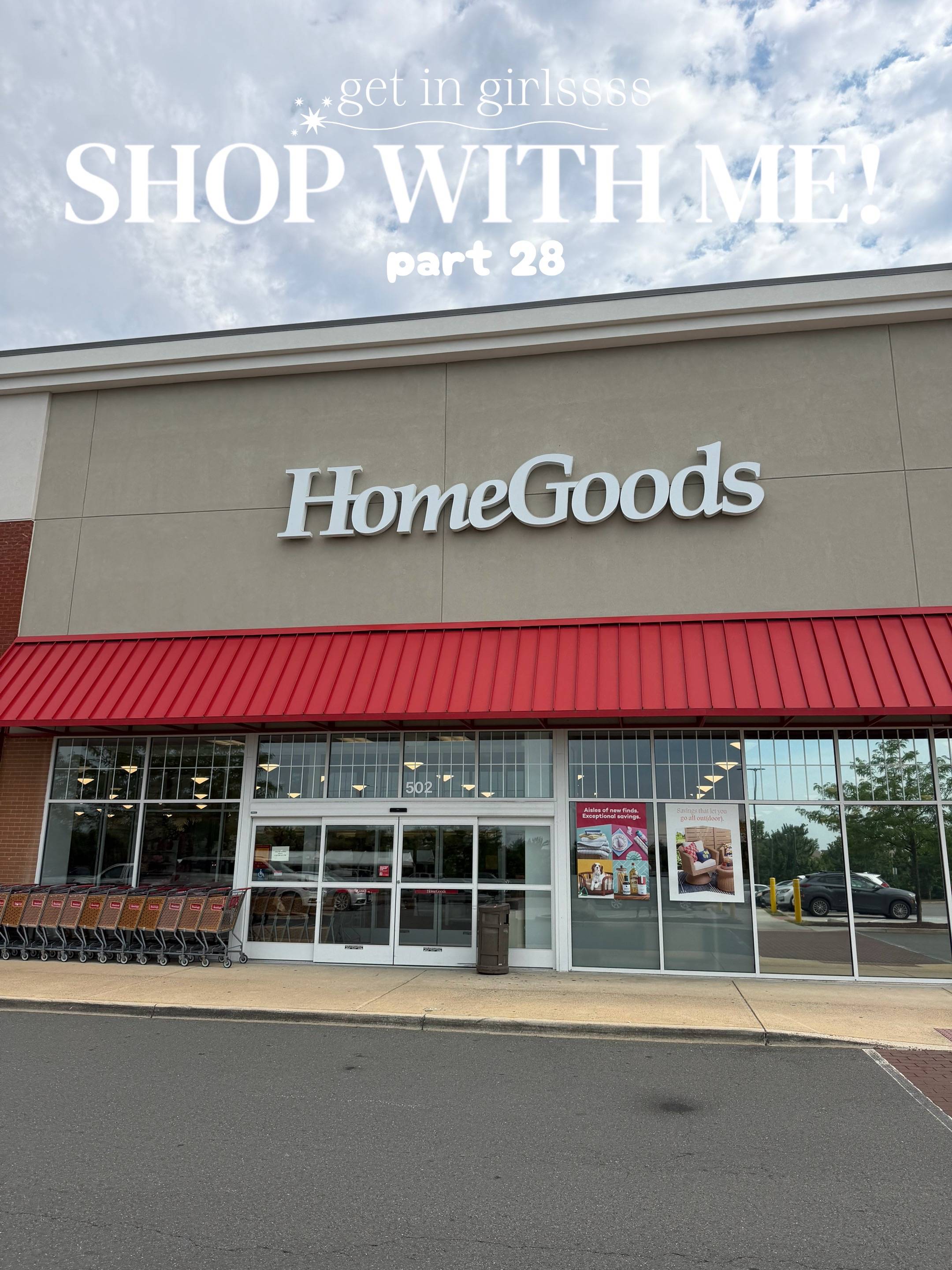 Part 28 | shop w/ me at HomeGoods!!! #homegoods #homegoodshaul #marshalls #tjmax