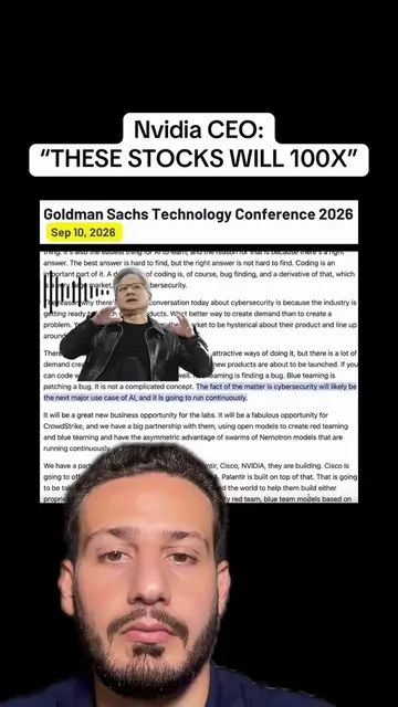 Nvidia's CEO just came out and said that cybersecurity is the next big AI bottle