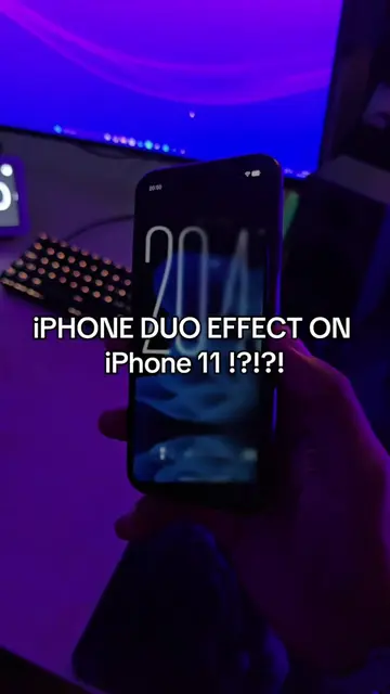 Nahhh, iPhone duo effect on iPhone 11? Really 😭. #apple #iphone11 #iphoneduo #m