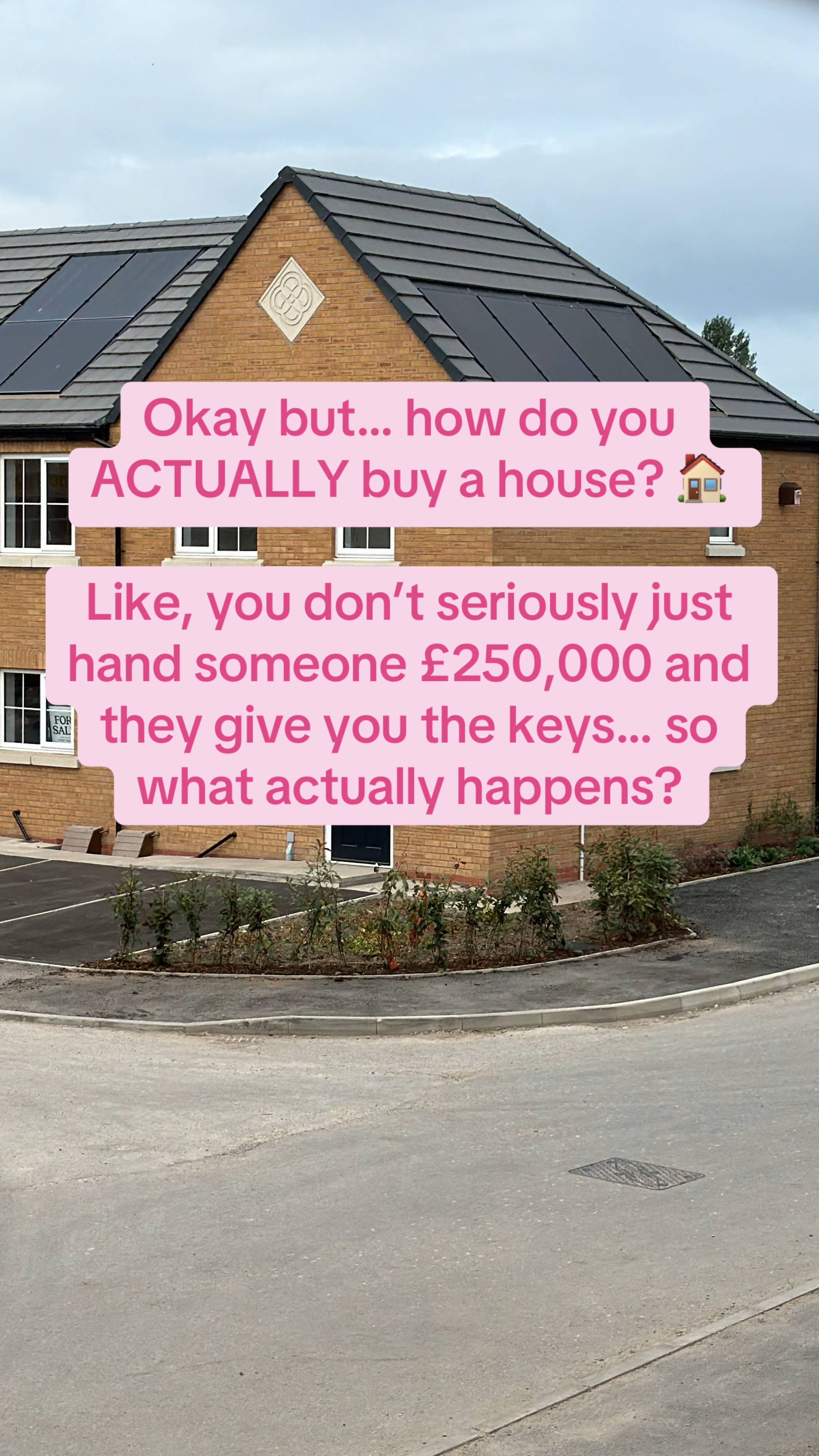 How do you actually buy a house in the UK? 🏠 Because if nobody has ever explain