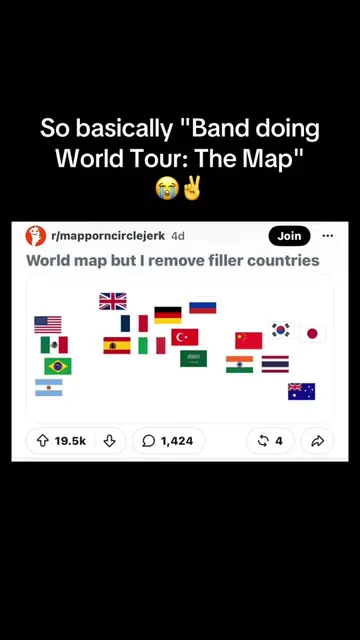 Ik it's a circlejerk post but the whole continent GONE #map #worldmap #countries