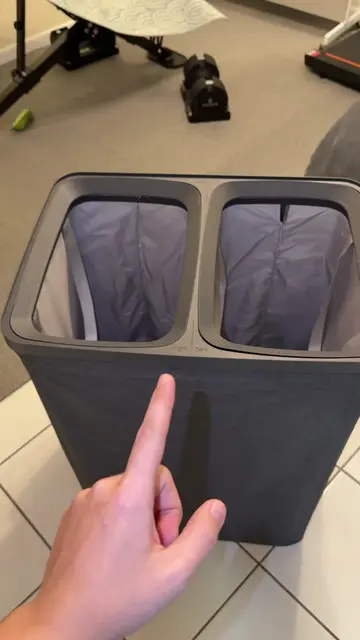 Twice the size of my old basket  #laundrybasket 