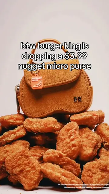 @Burger King why is no one talking about Le Nugguette? 🍗👜 not a promo, i just 