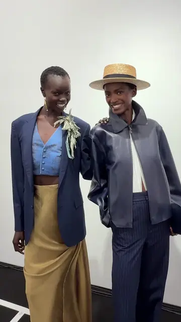 The one and only. Backstage at the Spring 2027 Runway Show by #RalphLauren.   #R