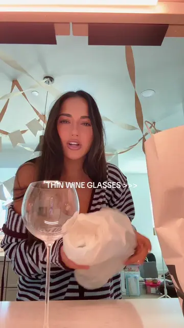 thin wine glasses >>> #thinwineglass #wineglass #crateandbarrel #kitchenware @cr