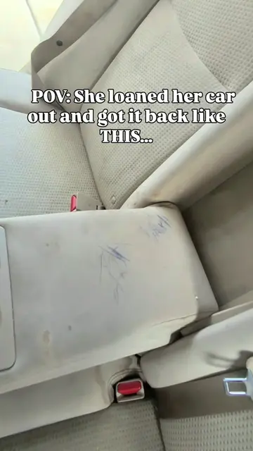 She loaned her Altima out and when she got it back… let’s just say it needed a l