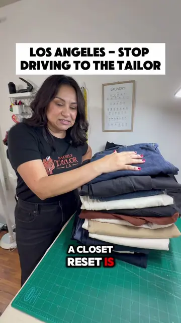 LA, “A CLOSET RESET” is for you!  🪡✨ Your tailor comes to you 🧵  Expert altera