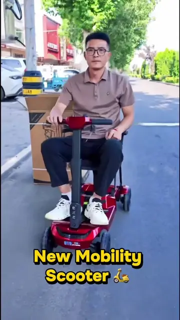 🛵✨ New Mobility Scooter for Seniors! Looking for a comfortable and reliable mob