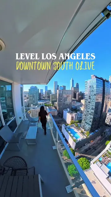 A little LA getaway with skyline views, extra space, and everything you need for