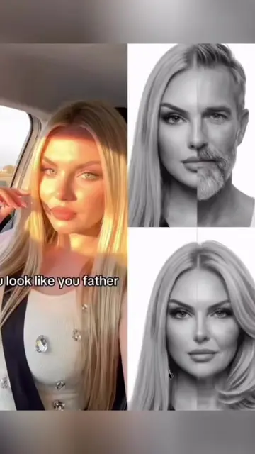 Gemini ChatGPT how to make the you look like your mom trend. family resemblance 