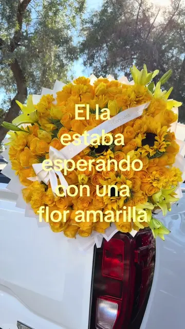 No se te olvide llevarle sus flores amarillas 🌻 #floresamarillas #yellowflowerd