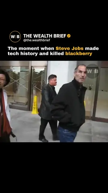 Steve Jobs saw the problem every smartphone company was ignoring. Phones from Bl