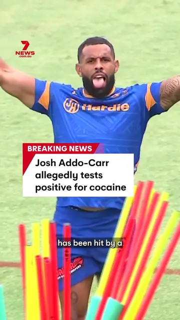 The NRL has been hit by a drug scandal with Eels star Josh Addo-Carr allegedly t