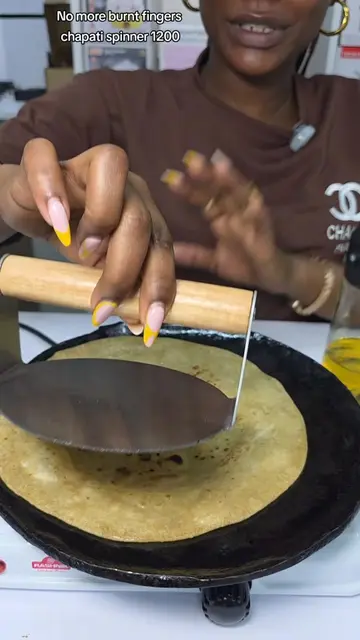 CHAPATI SPINNER. THE PERFECT KITCHEN TOOL FOR QUICK, EASY & UNIFORM CHAPATI MAKI