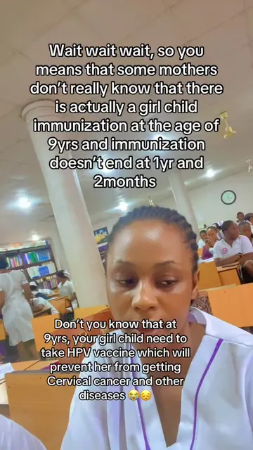 Pls make sure you complete your girl child immunization at 9yrs 🙏#girlchild #im
