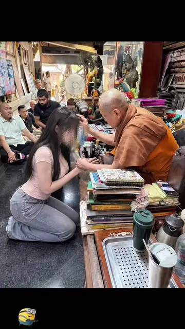 ✨วิธีทำรูปเทรนด์บรรยากาศในวัด พระอวยพร เจิมหัว รับสิริมงคลในสไตล์สายมูไทยง่ายมาก