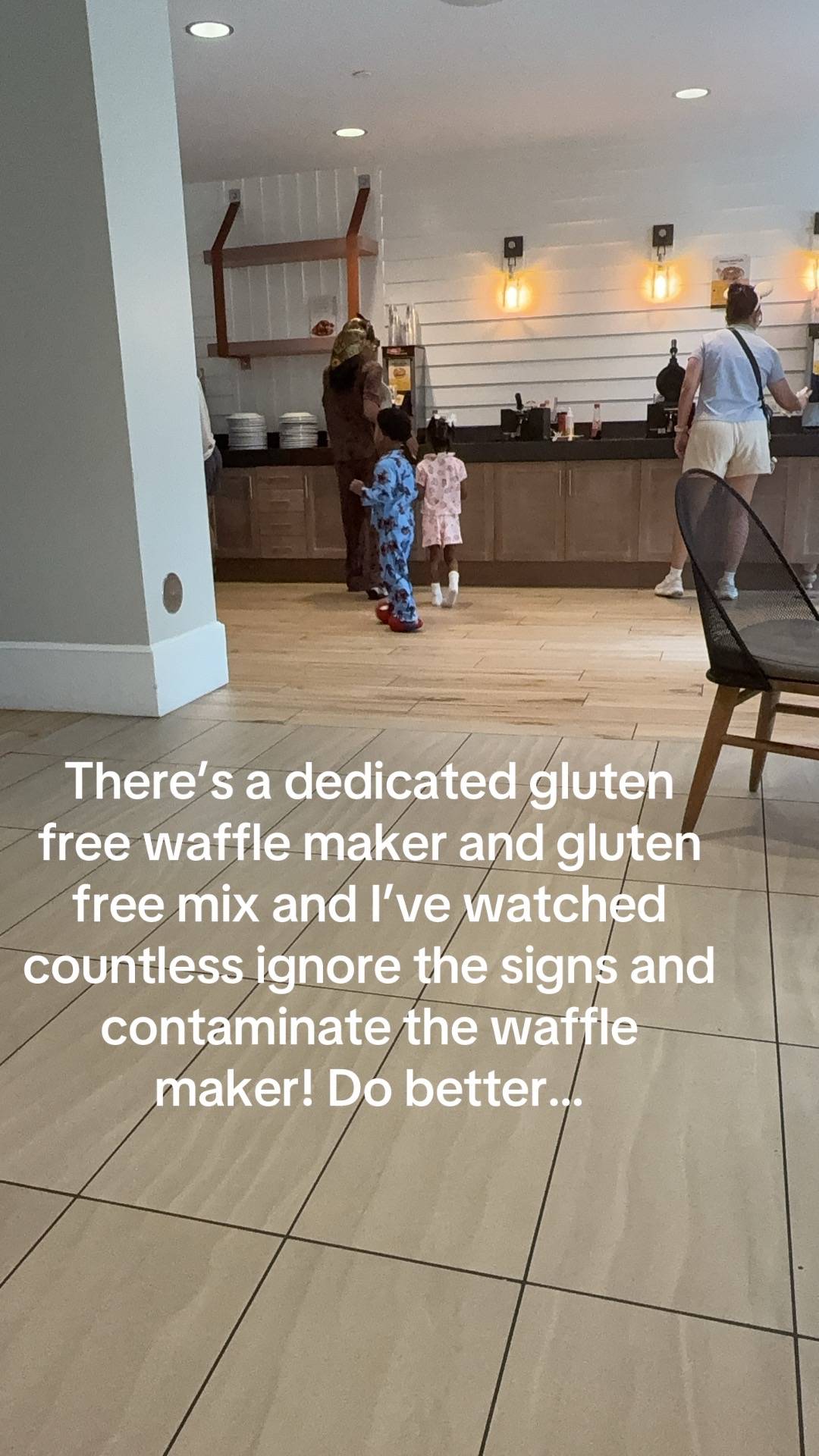 Staying in Orlando at the Marriott and I was thrilled to see gluten free waffles