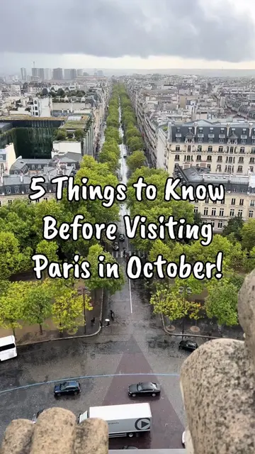 Planning to visit Paris in October? Here is what you need to know for an epic tr