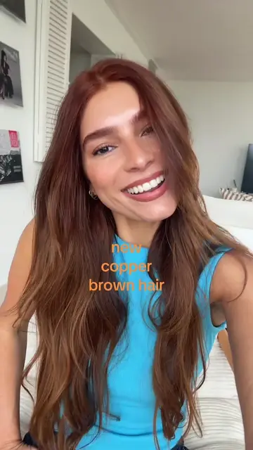 hi fall hair :) #copperbrownhair #copperhair #fallhairtrends #copperhaircolor #h