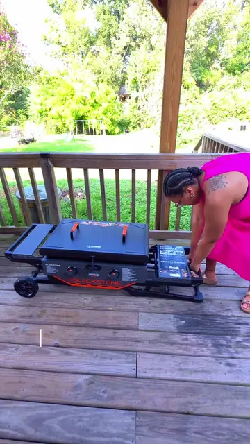 The 28” Blackstone Adventure Ready Camping Griddle has officially joined the fam