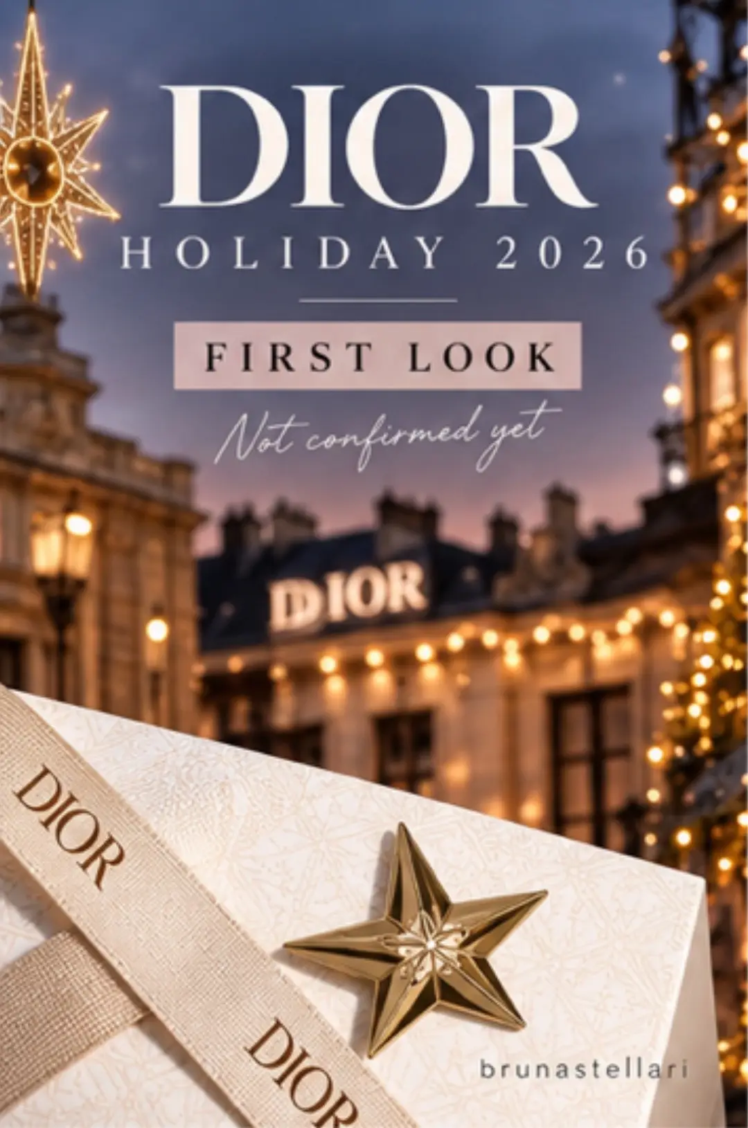 First look of @Diorbeauty holiday collection. Not confirmed yet.  But some image