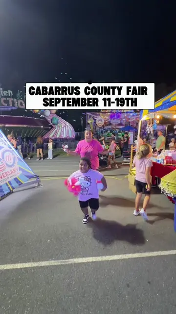 🎡🎠 Cabarrus County Fair is HERE I🎠🎡 @cabcofair is here September 11th–19th, 