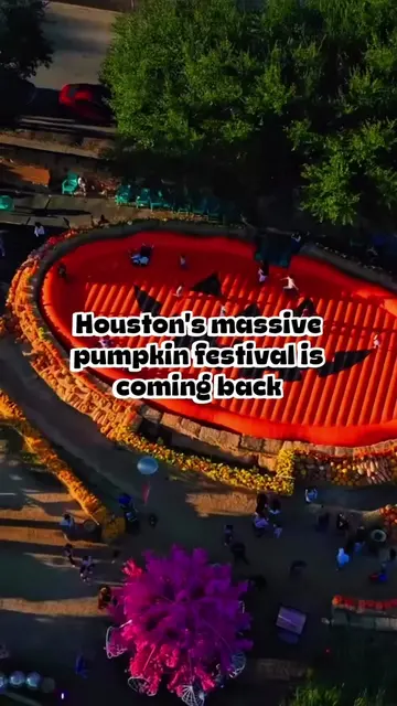 Houston’s massive pumpkin festival is coming back 🎃🍂 The Houston Pumpkin Festi