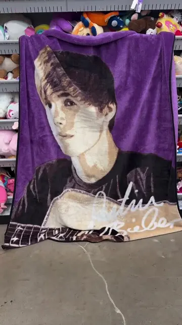 Somewhere out there, someone donated a piece of 2010 Bieber Fever, and kitty fou