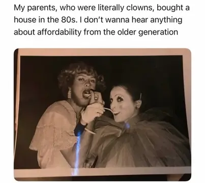 Boomers don’t understand why millennials can’t afford a home when they bought th