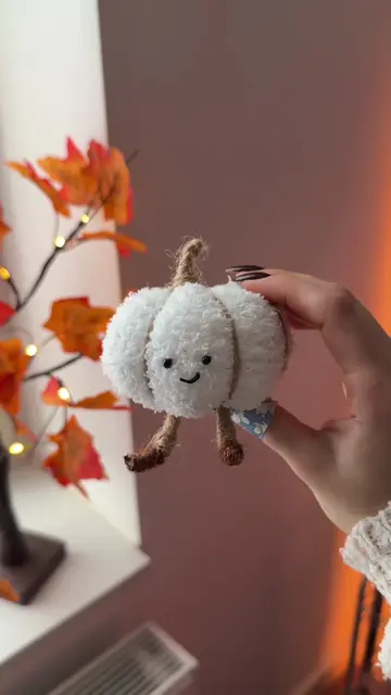 diy jellycat pumpkin from a sock🍂  #falldecor #tutorial #autumn #fallcraft #fal