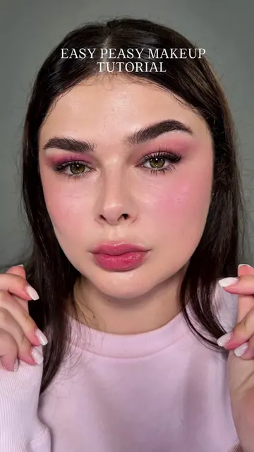 Easy peasy hooded / normally eyes makeup ✅❌  #makeupforbeginners #makeuplessons 